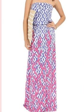 lilly pulitzer esmarella maxi dress Lilly Pulitzer Dresses | Nwt Lilly Pulitzer Mirella Maxi Dress | Color: Green/Pink | Size: Xs